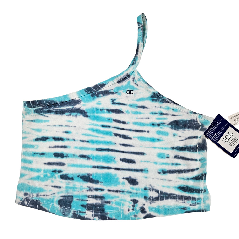 Champion Wave Tie Dye Everyday Asymmetrical Tank Top